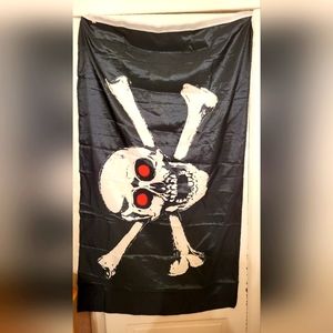 Flag with Skelton design 33 x60